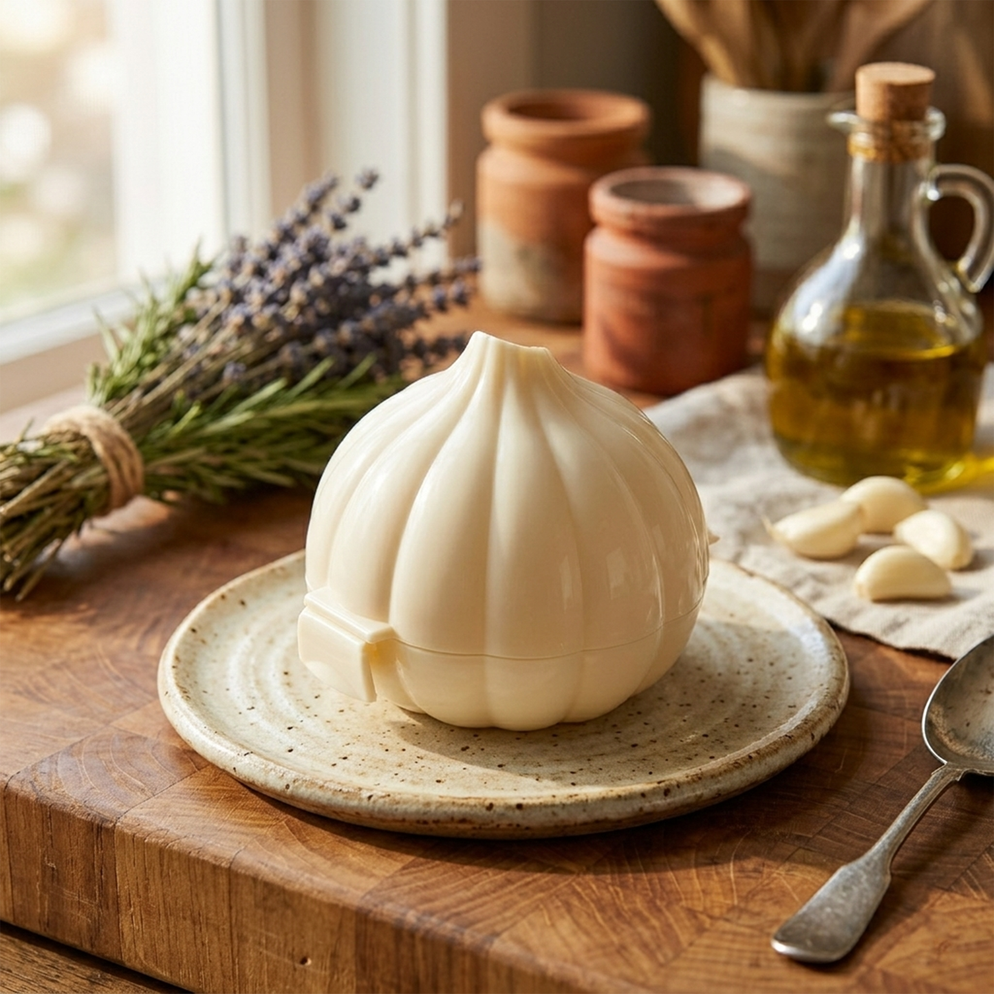 Plastic Garlic Holder