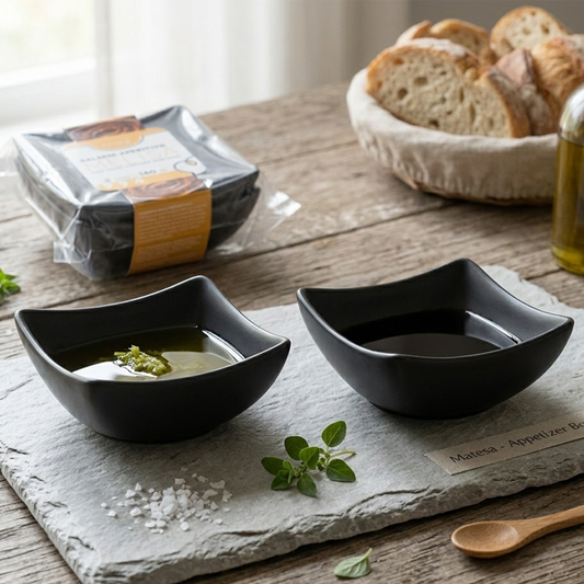 Appetizer Sauce Boat Set – 2 Pieces (140 ml)