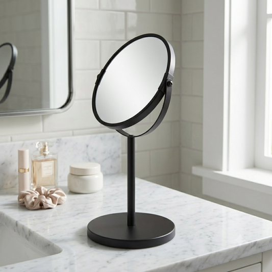 Black Double Sided Mirror