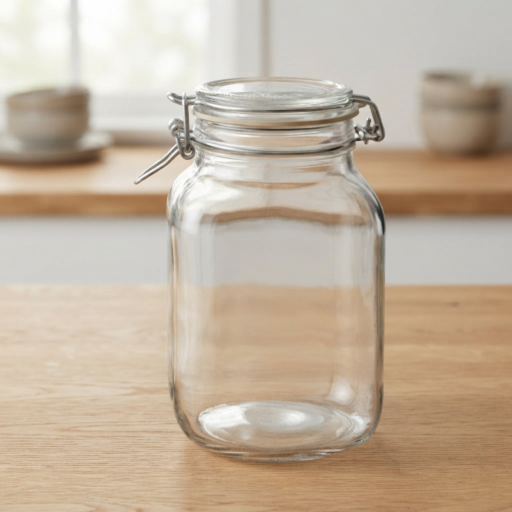 Storage Airtight Glass Jar 2L