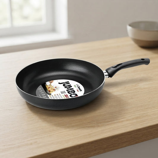 Black Aluminum Non-Stick Frying Pan