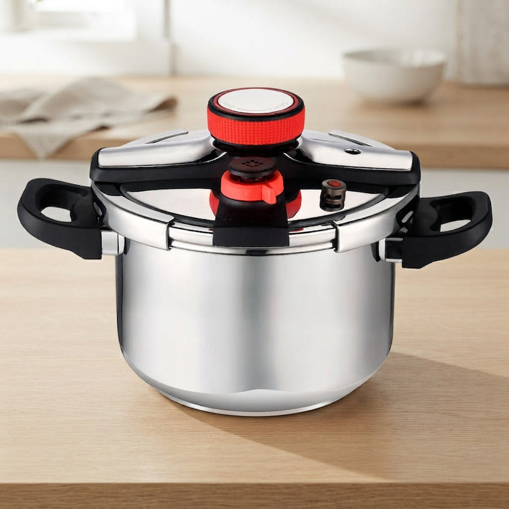 4L Pressure Cooker with Silicone Wheel