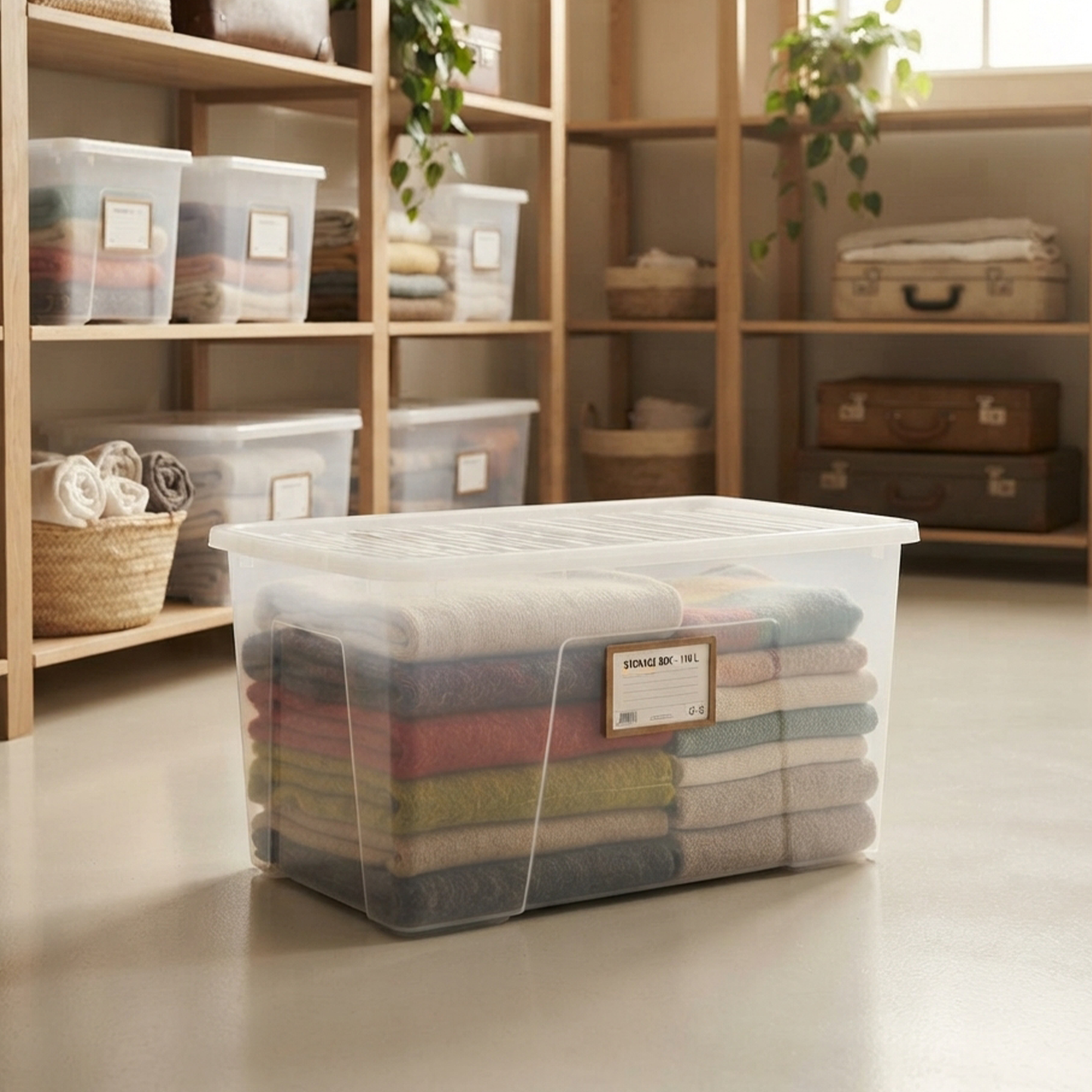 Storage Box With Lid