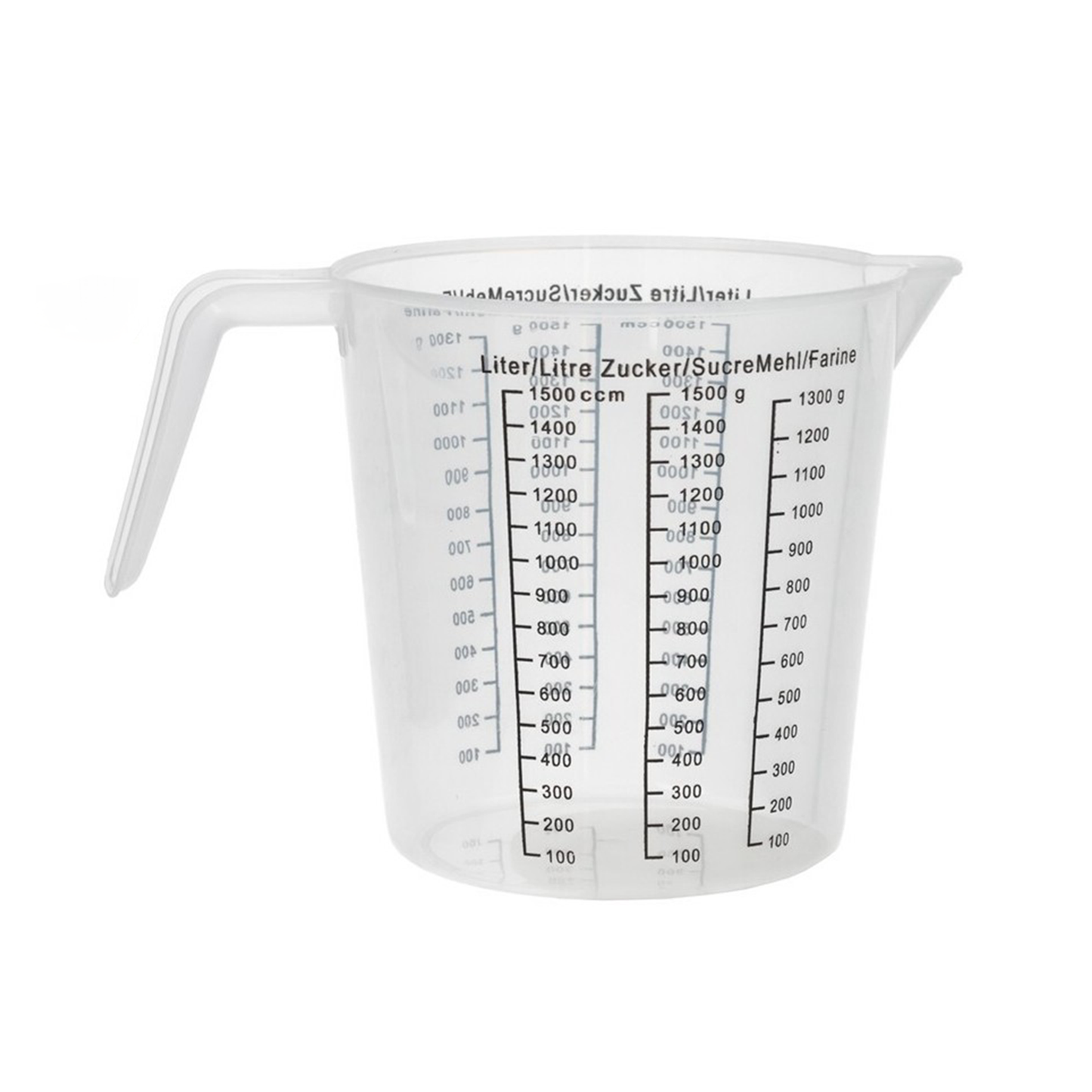 Plastic Measuring Jug – Available in 500 ml & 1500 ml