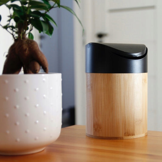 Bamboo Waste Bin