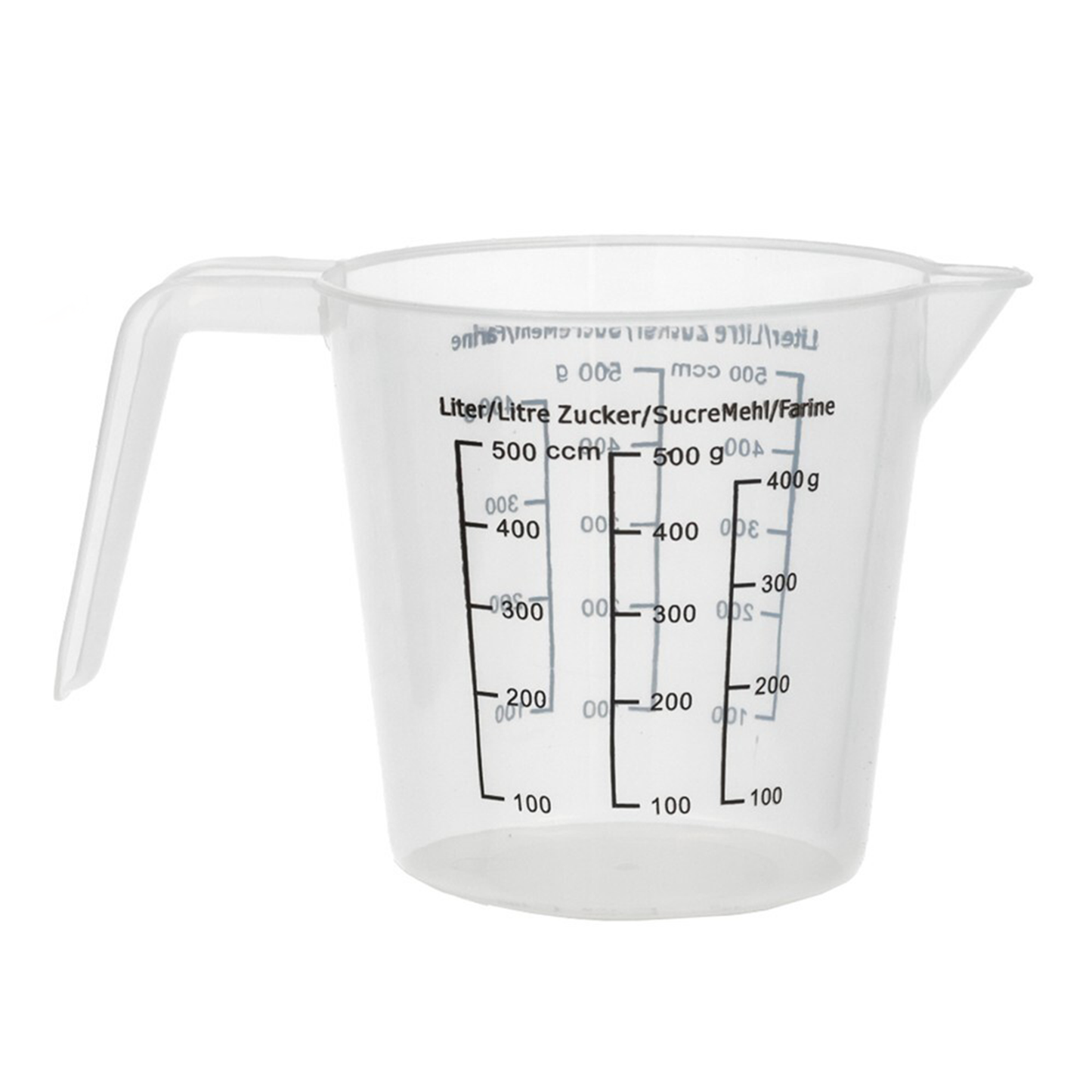 Plastic Measuring Jug – Available in 500 ml & 1500 ml