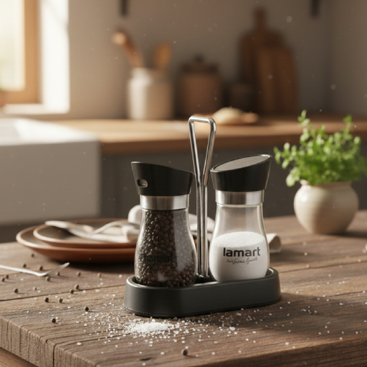 Salt And Pepper Bottles - 2 Set