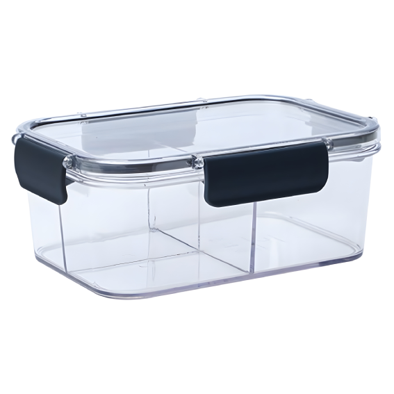 Portable Food Storage Box With Lids