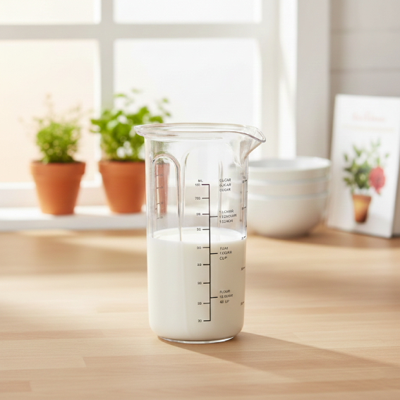 Transparent Measuring Glass