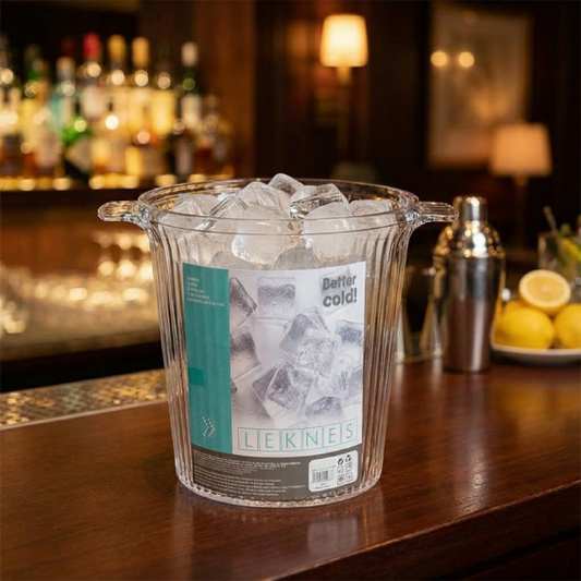Ice Bucket Stripes Plastic
