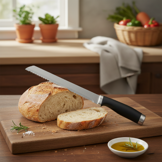 Serrated  Knife Stainless Steel