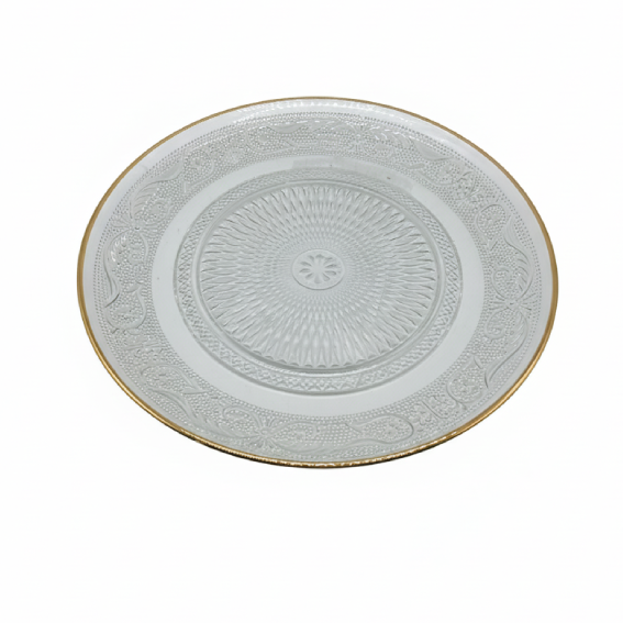 Round Glass Plate