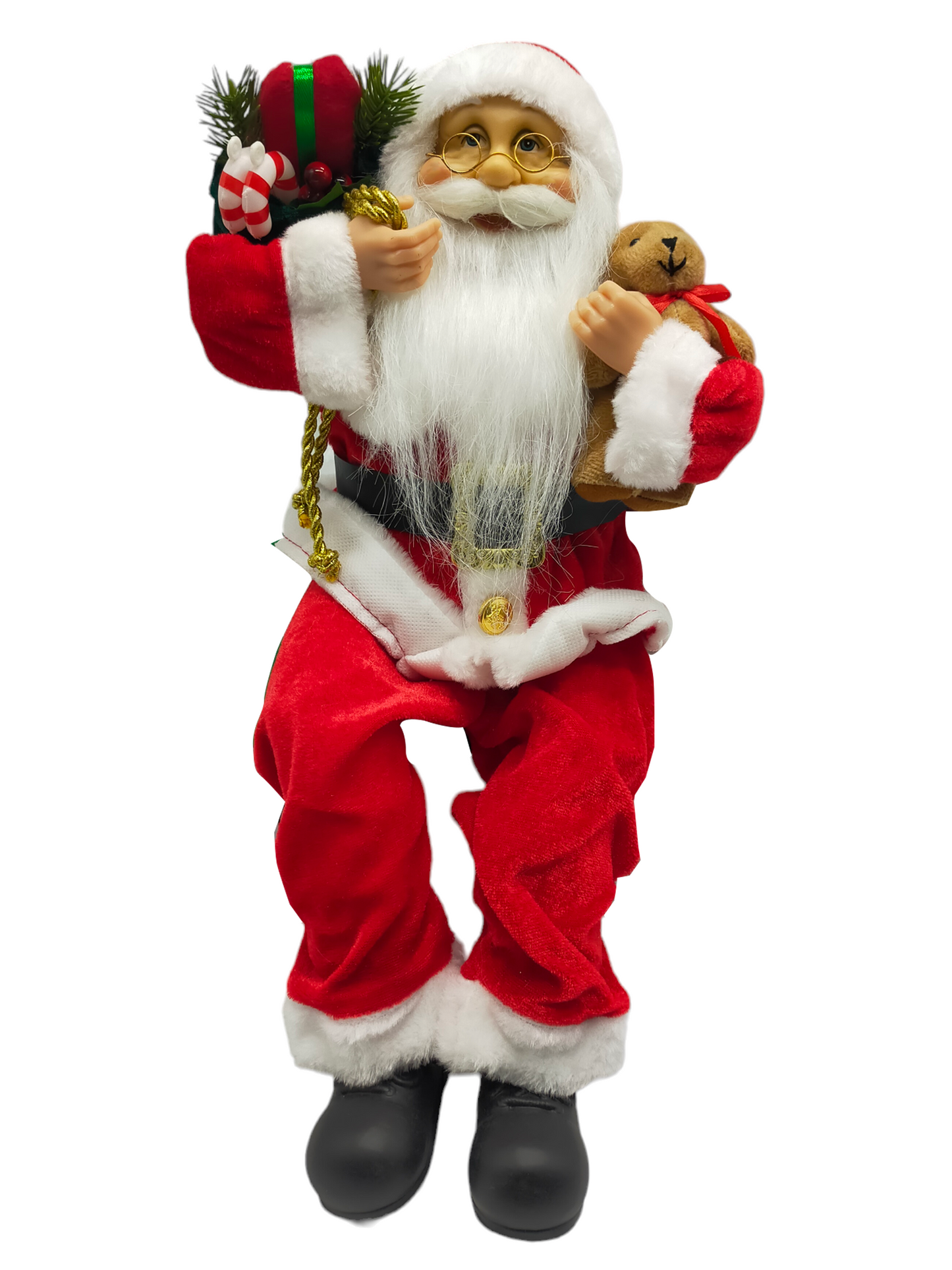 Santa Claus sit coming 45cm Red