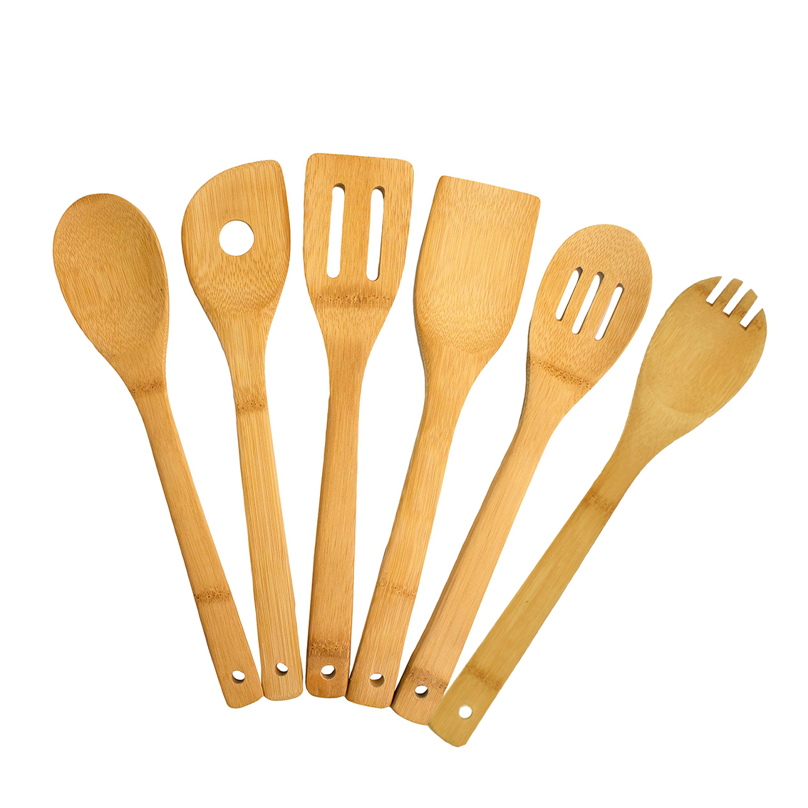 Bamboo utensils*6pcs