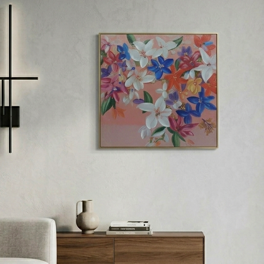 Flower Canvas 80x80cm