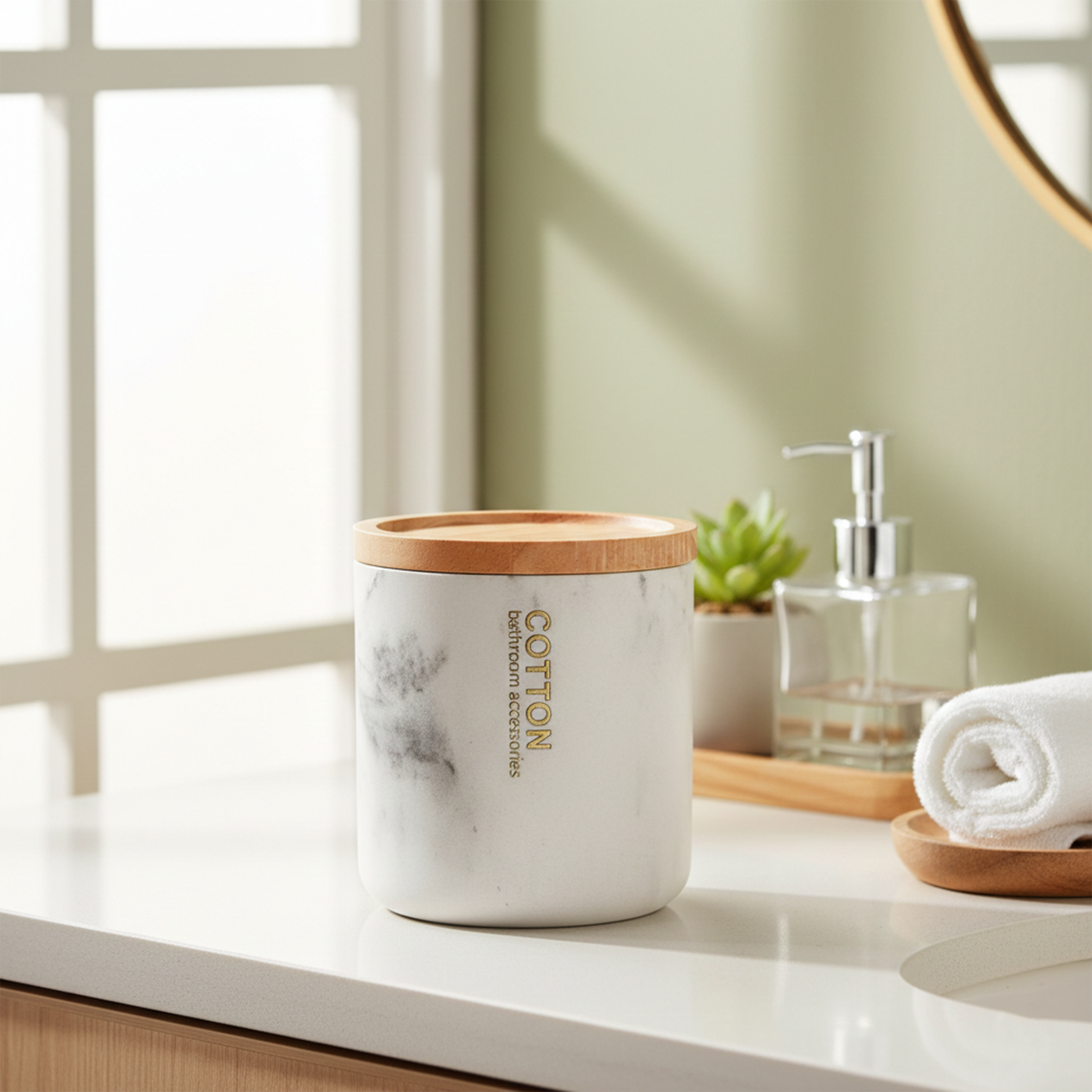 Marble Cotton Container – JB Department Stores