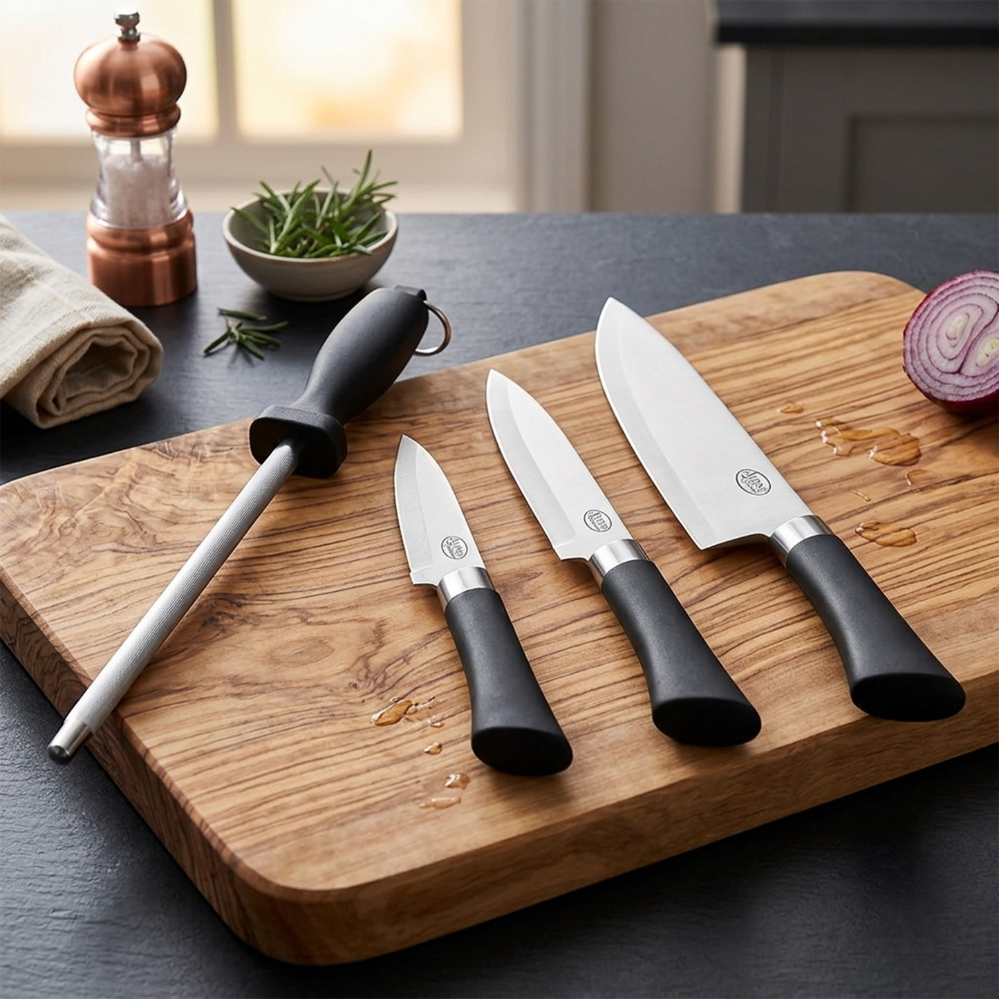 Stainless Steel Cutlery Set – 4 Pieces