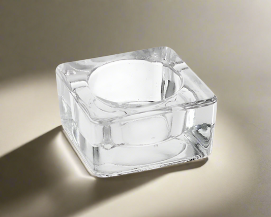 Glass Candle Holder