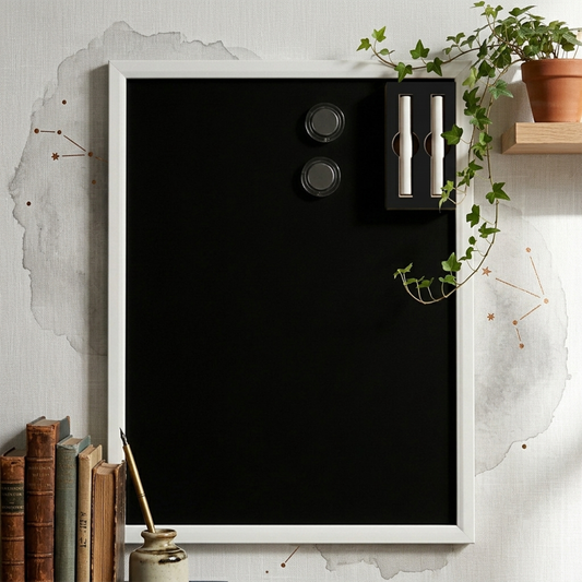Removable Magnetic Chalkboard Set