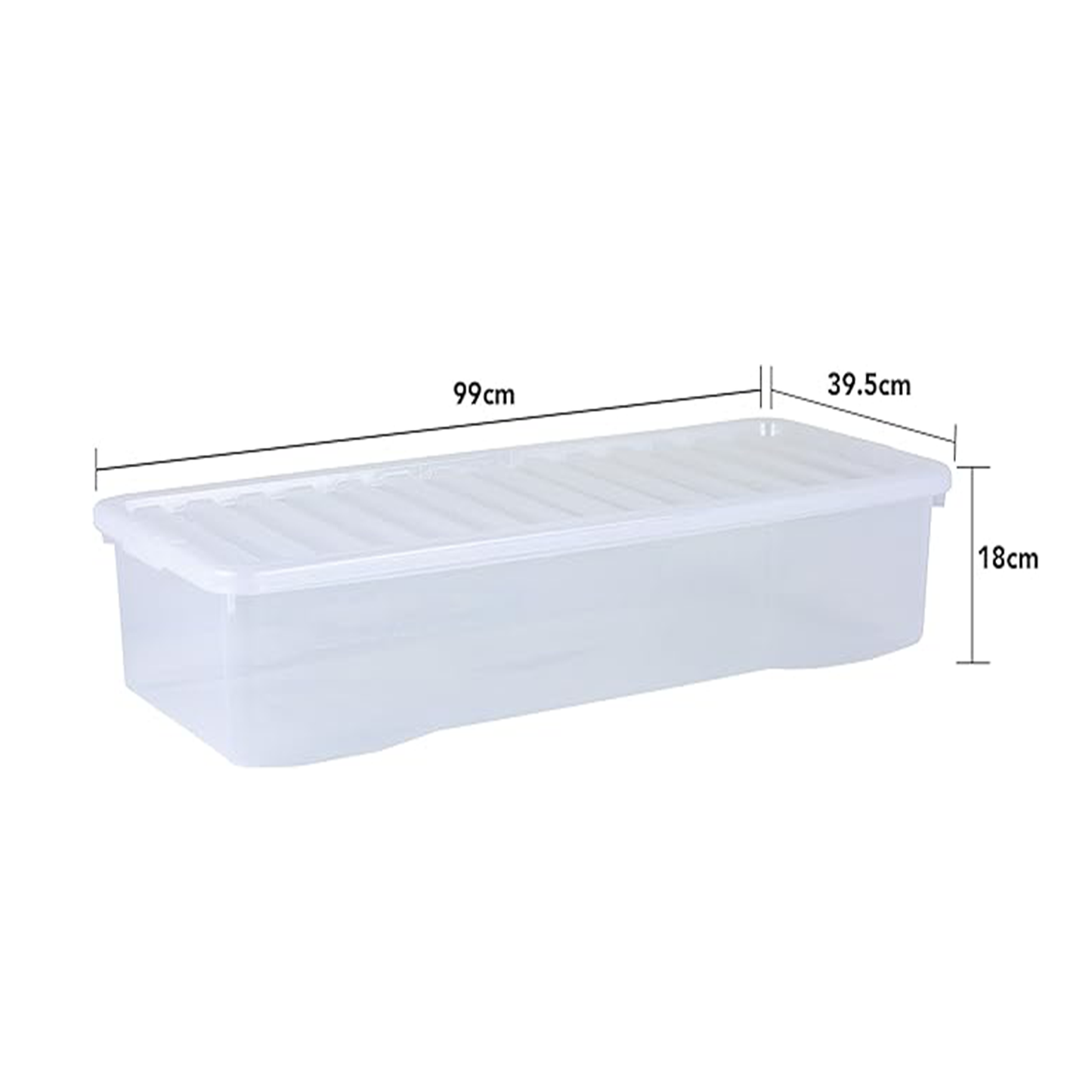 Wham Crystal Storage Box w/ LId