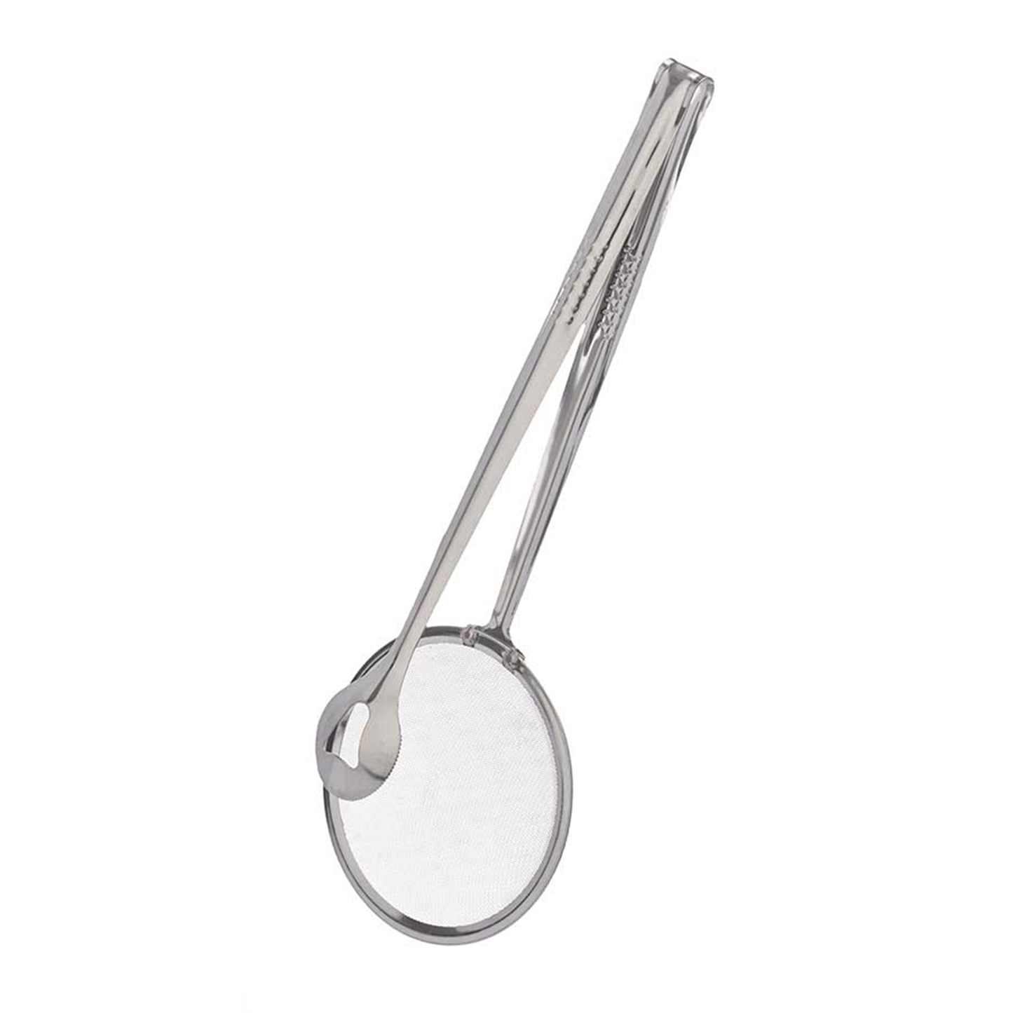 Steel Grid Tongs for Frying