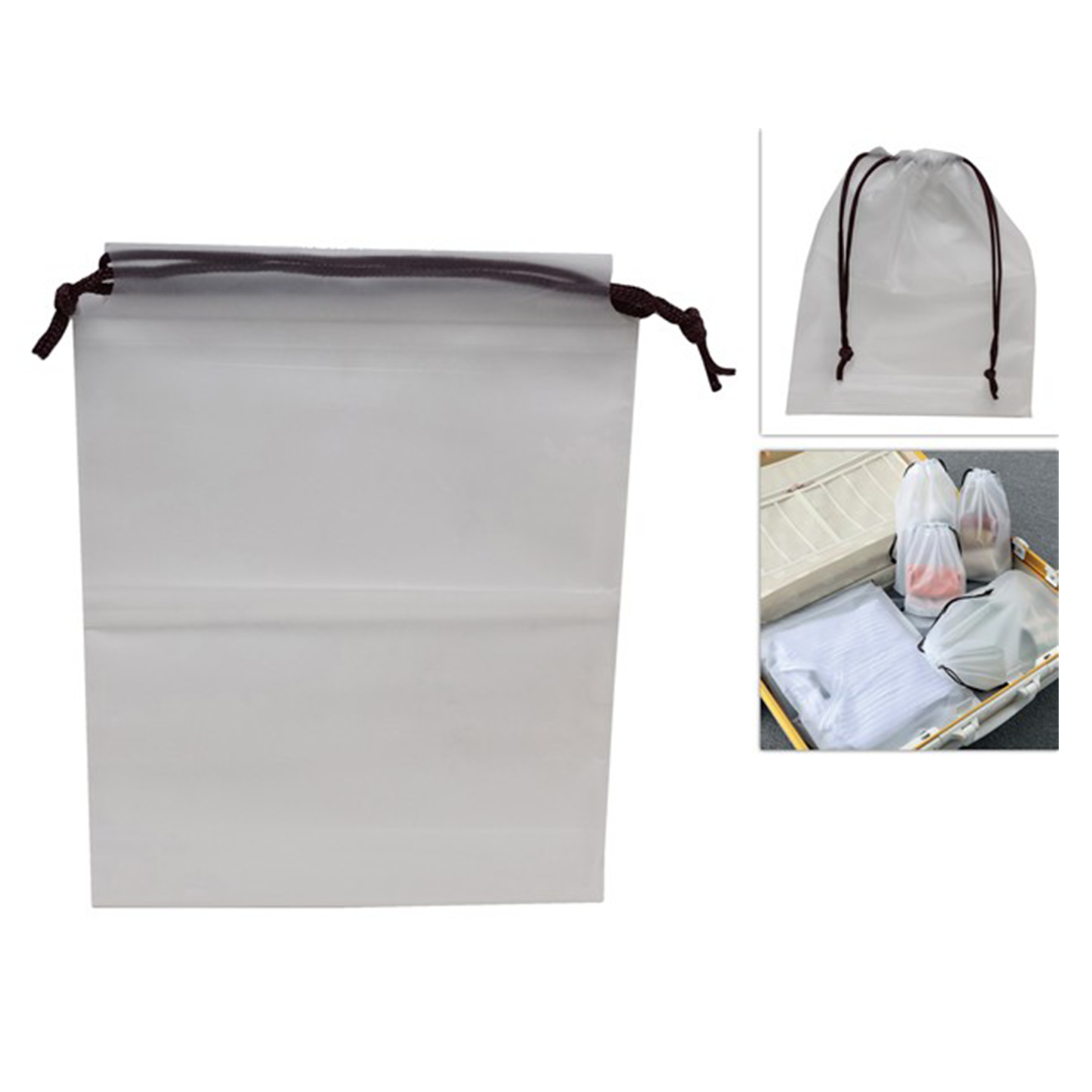 Plasticized Bags – 2 Pieces (30 × 35 cm)