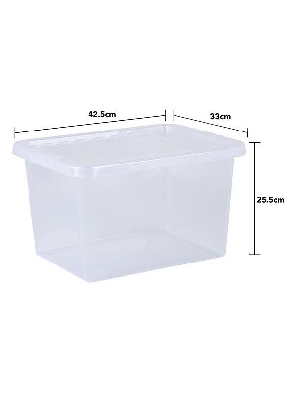 Wham Crystal Storage Box w/ LId