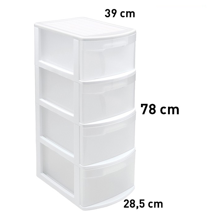 Tamesis Plastic Drawer 4