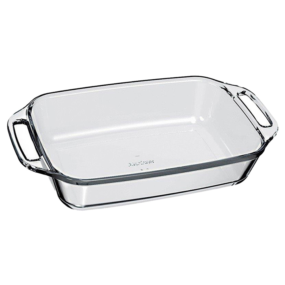 Rectangular glass baking dish