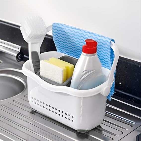 Cutlery Draining Storage Caddy