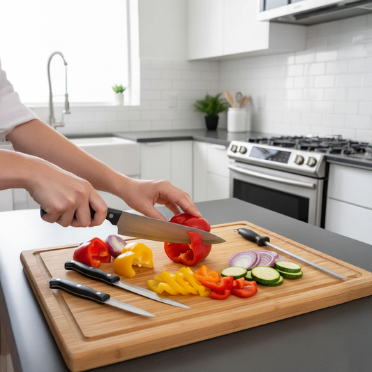 Knives set W/Sharpener