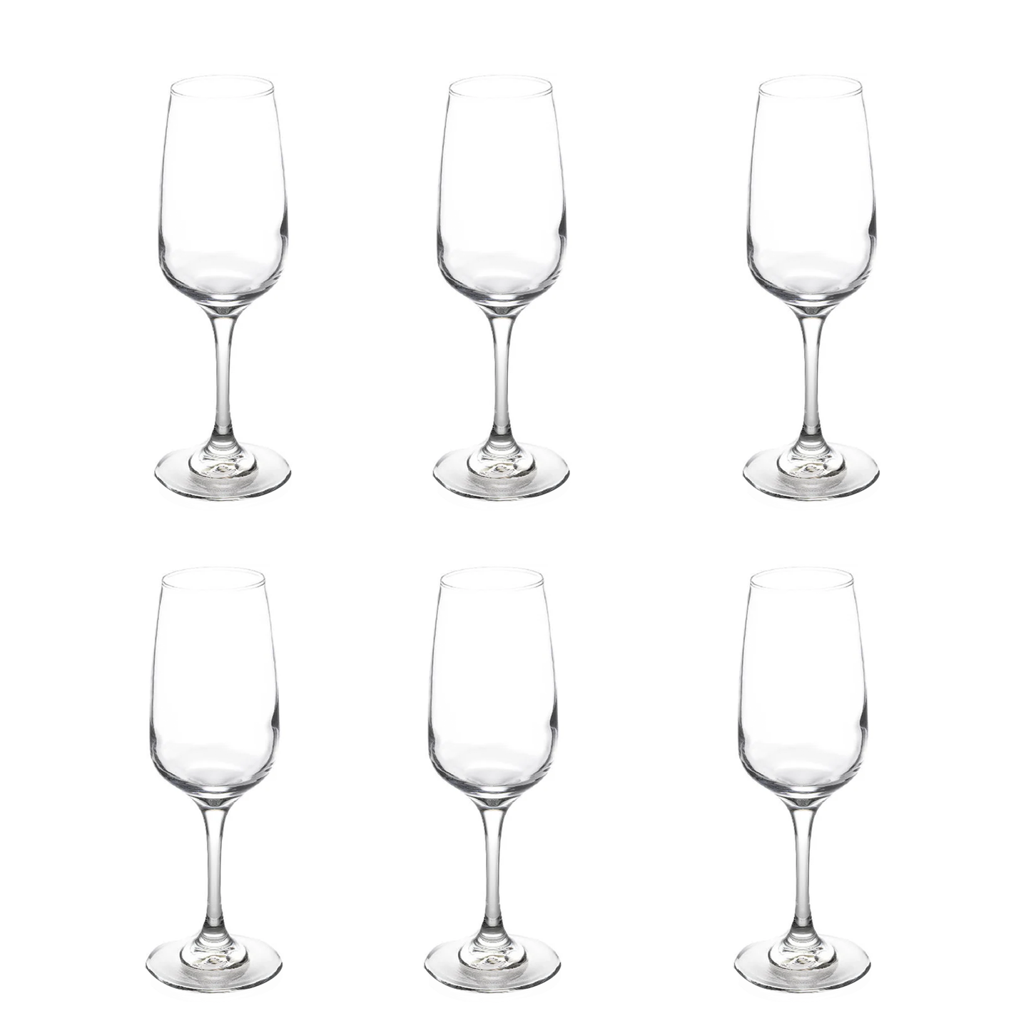 Champagne Glass Set – 6 Pieces
