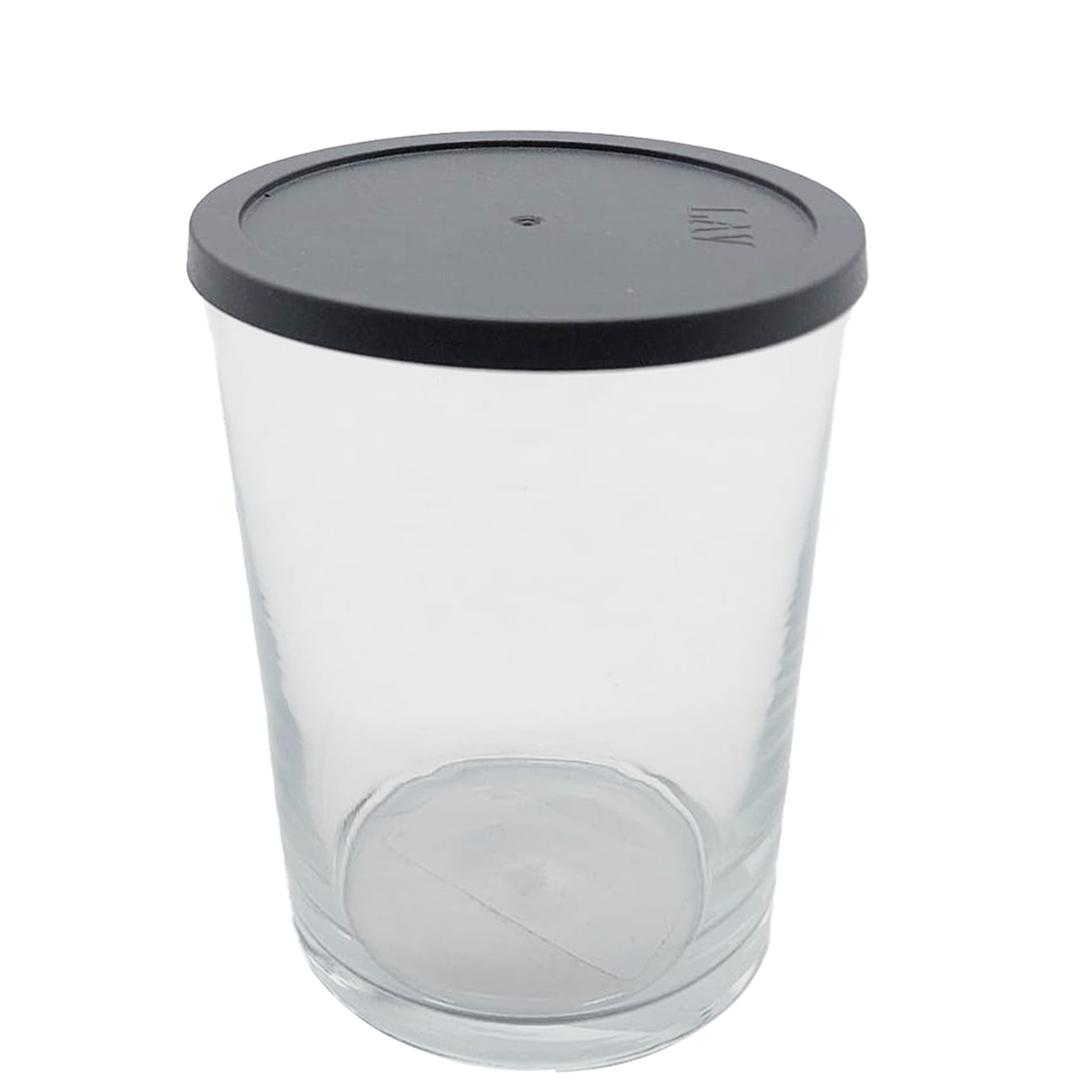 Glass W/Lid