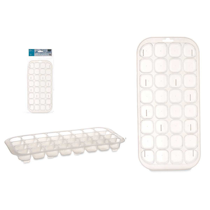 Trans-White Ice Cube Tray – 32 Ice Cubes
