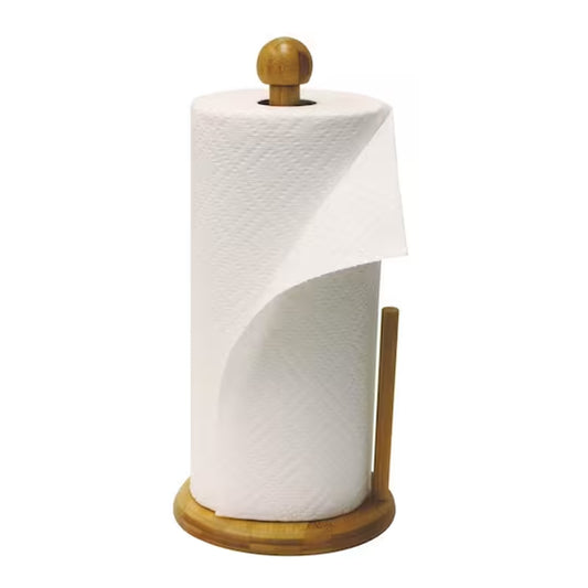 Home Basics Bamboo Paper Towel holder