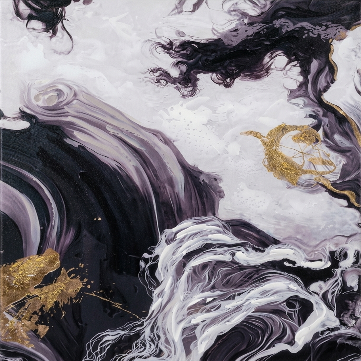 Mixed Art on Canvas – 60 × 80 cm