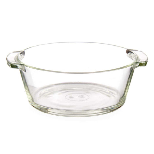 Round Glass Casserole with Handles 150 ml