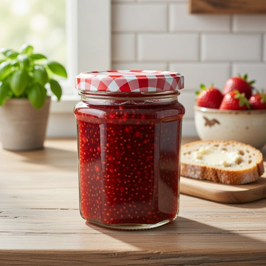 SIENA GLASS JAR 380ML