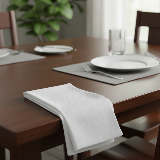 White Napkin 40x40cm