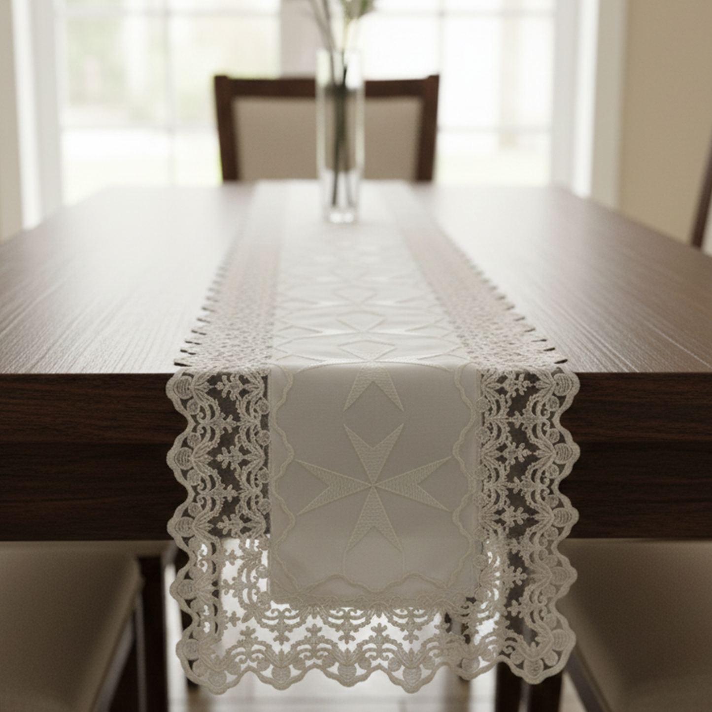 Embroidered Table Runner