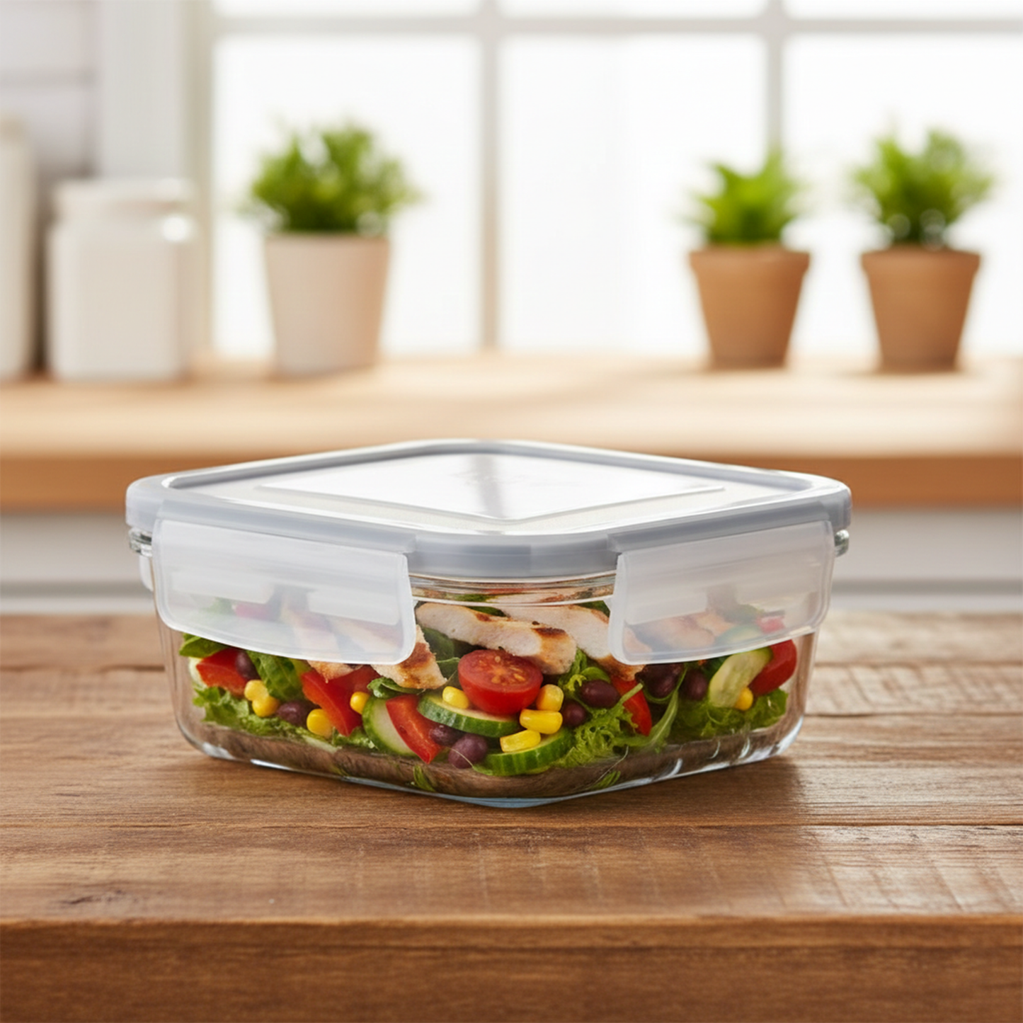 Glass Food Container