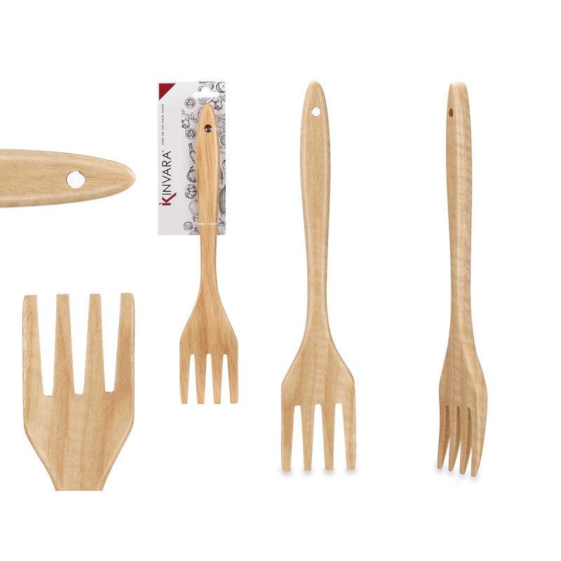 Large Bamboo Kitchen Fork