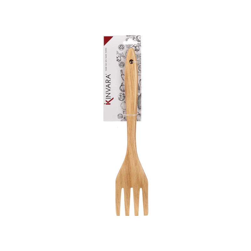 Large Bamboo Kitchen Fork