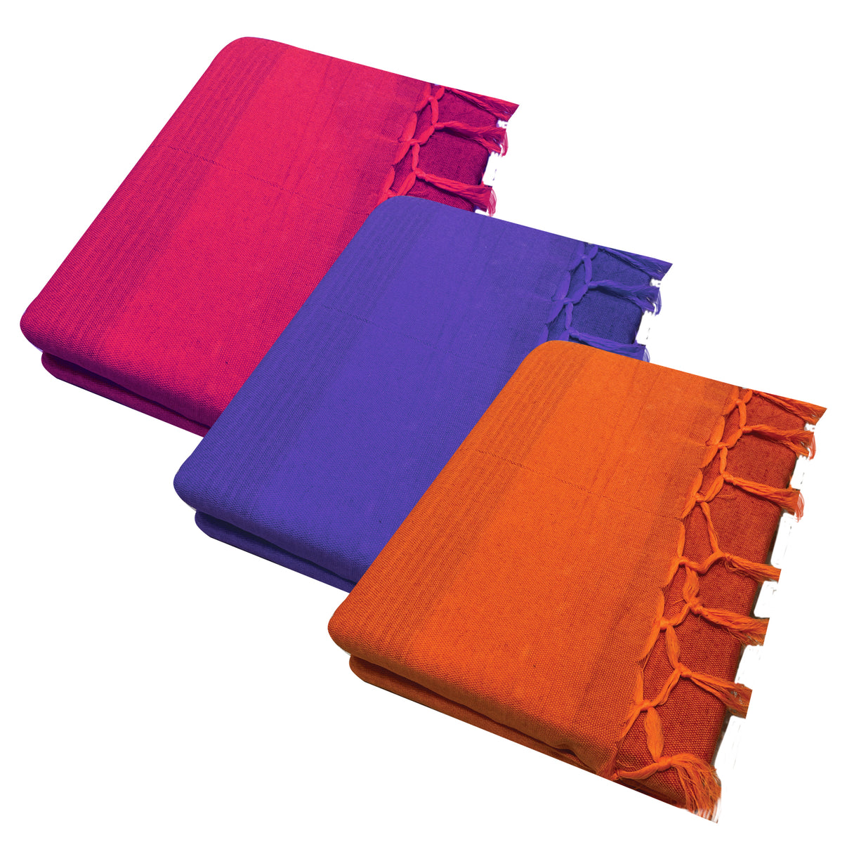 Assorted Throw Over w/ Fringes Radiant 220 x 250cm JB Department Stores