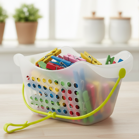 Plastic Peg Basket