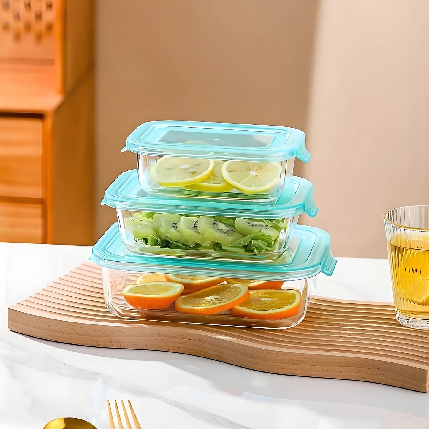 Glass Food Container