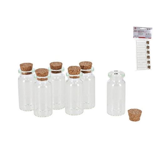 Mini Glass Jar x6 - 10mL