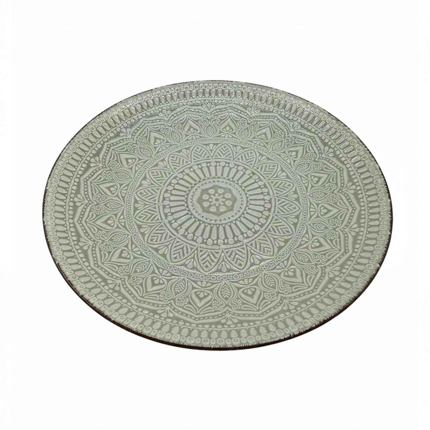 Mandala Stoneware Plate - Vessia