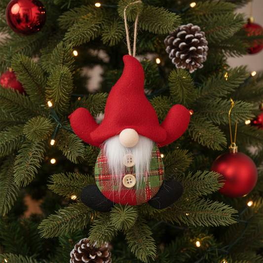Hanging Gnome Christmas decoration