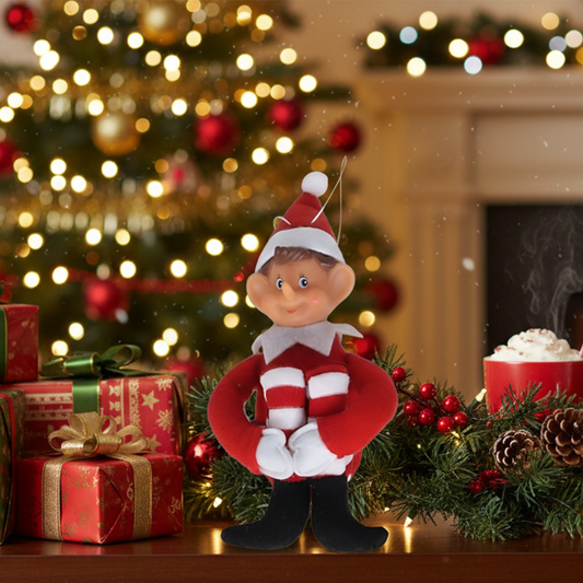 Christmas Elf 6X6X28CM